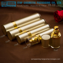 YB-AB series 15ml 30ml 50ml 80ml 100ml 120ml classical cylinder acrylic cosmetic pump bottle